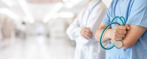 Medical doctor ER team, surgeon and anesthetist on medical clini Medical doctor ER team, surgeon and anesthetist on medical clini