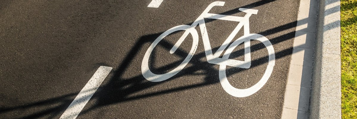 Radweg - Fahrradschutzstreifen