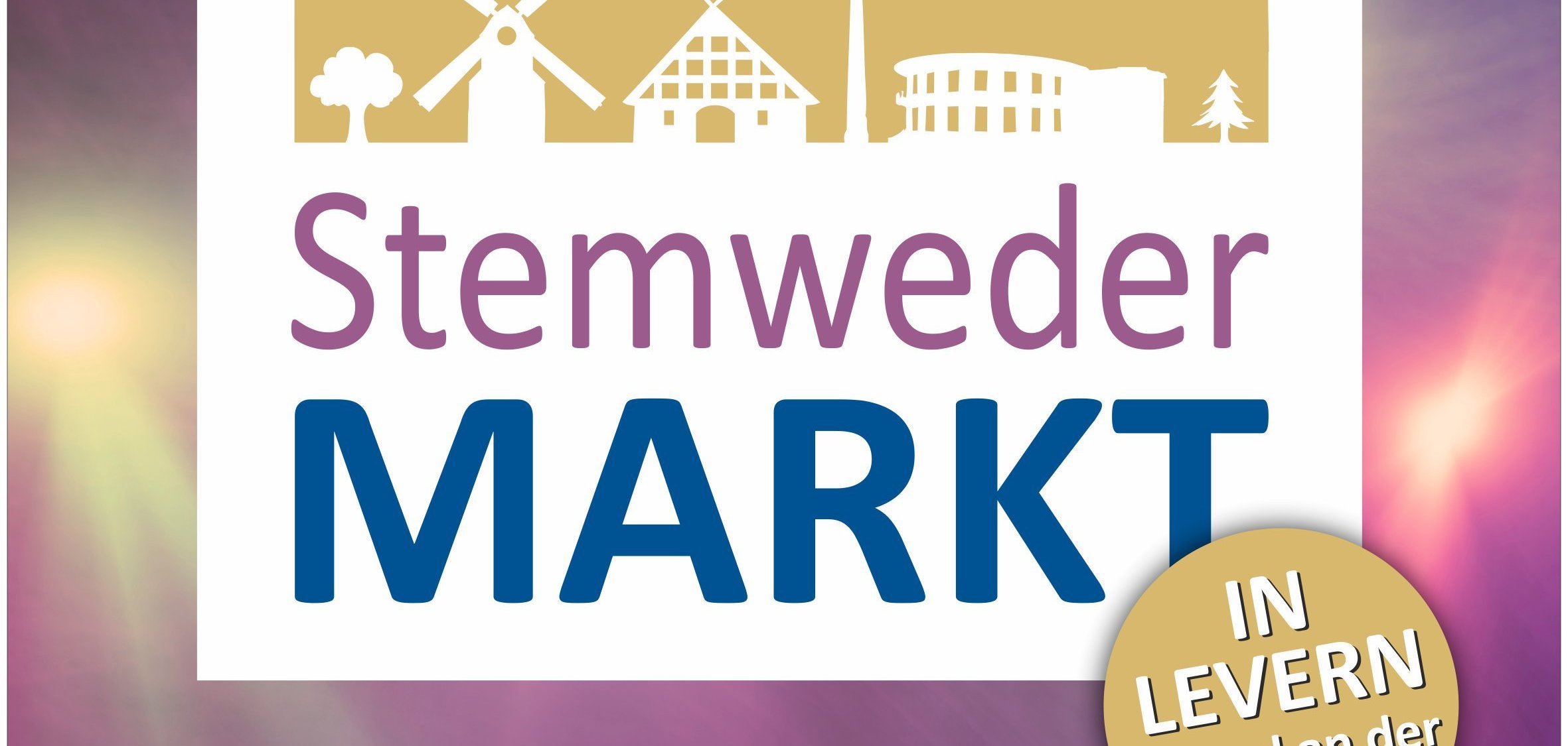 Das Plakat des Stemweder Marktes